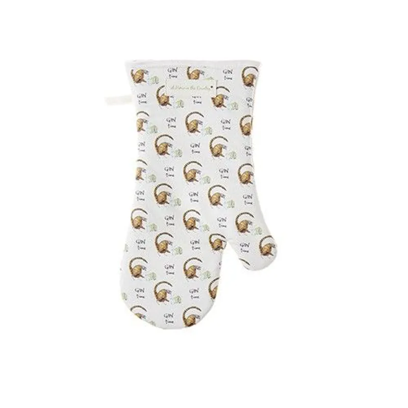 At Home in the Country Gin Time Oven Mitt